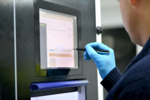 Accessing CNC programs through Touch HMI