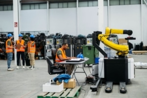 Engineering testing for lights out machine monitoring manufacturing facility - SFA